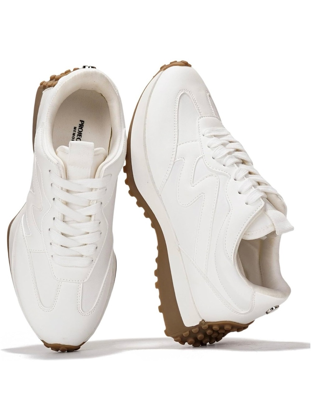 Project Cloud White Sneakers size 8